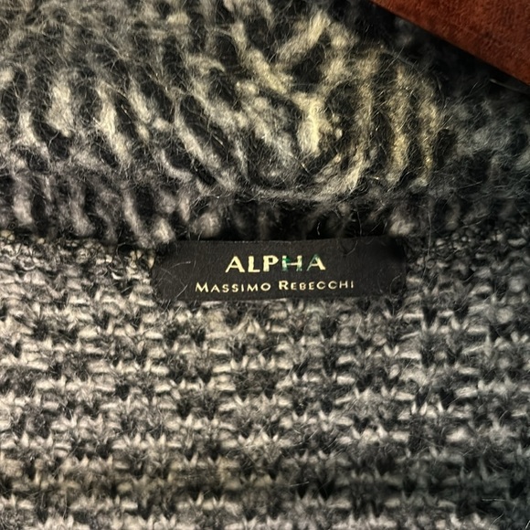 ALPHA MASSIMO REBECCHI Sweater Long Cardigan Sweater Dark Academia Lagenlook - Picture 2 of 4
